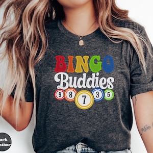 Funny Bingo Squad T-Shirt, Vintage Game Day Tee, Custom Bingo Player Shirt, Retro Bingo Lover Gift, Multiple Designs to Choose From