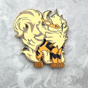 Arcanine Emaille Pin
