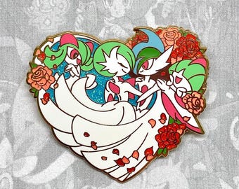 Ralts Kirlia Gardevoir Gallade Enamel Pin