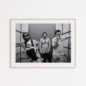 Hangover Poster, Fan Poster, Schwarzweiße Wandkunst, Vintage Wandkunst, Fotografie Drucke, Wohnkultur, Film Poster Geschenk