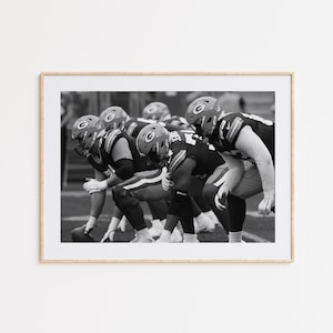 The Green Bay Packers Print , Green Bay Packers, Fan Poster, Black and White Wall Art,Sport Poster, Photograph Prints,American Football Gift