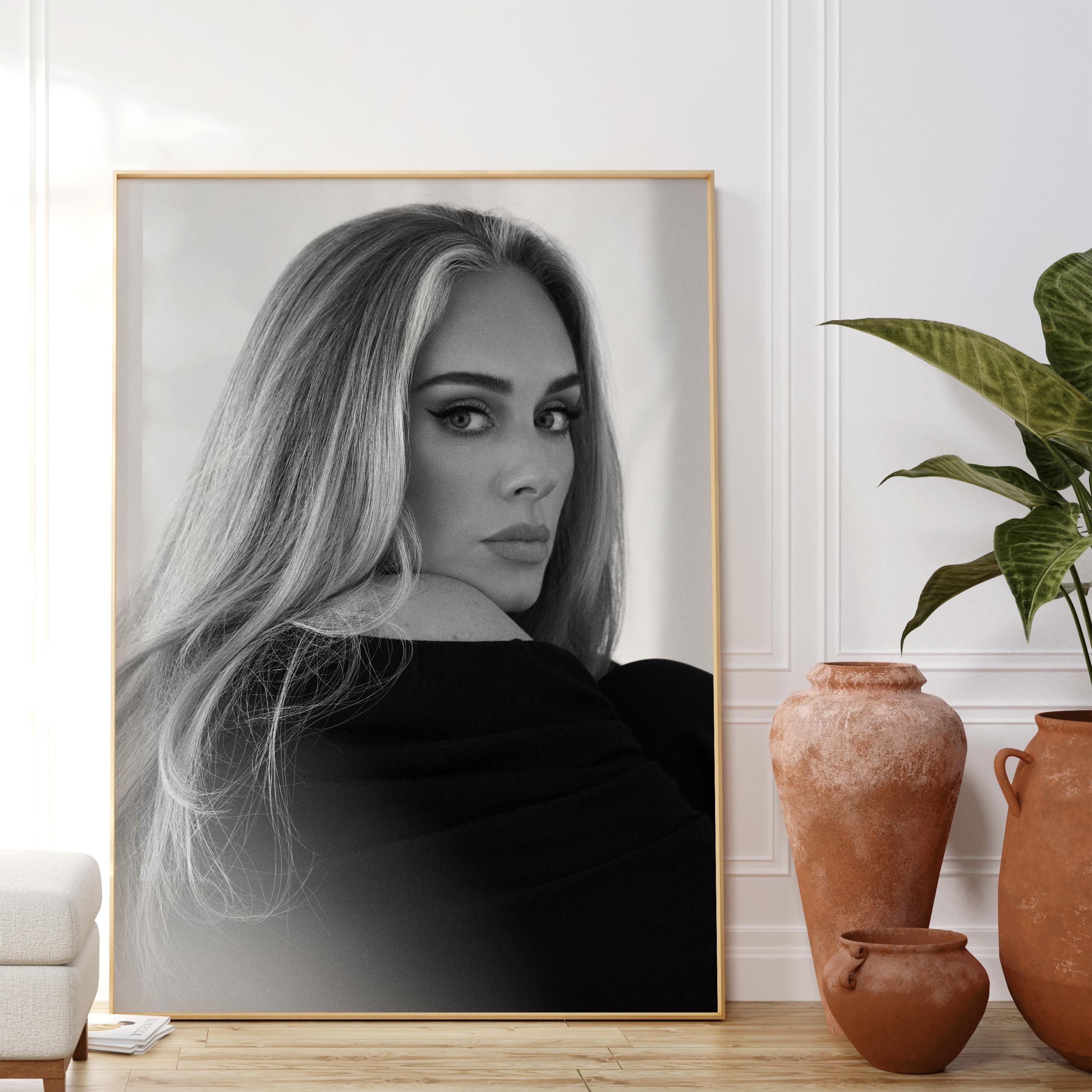 Adele, Based on Gustav Klimt van Lacaluna als poster, canvas print en meer