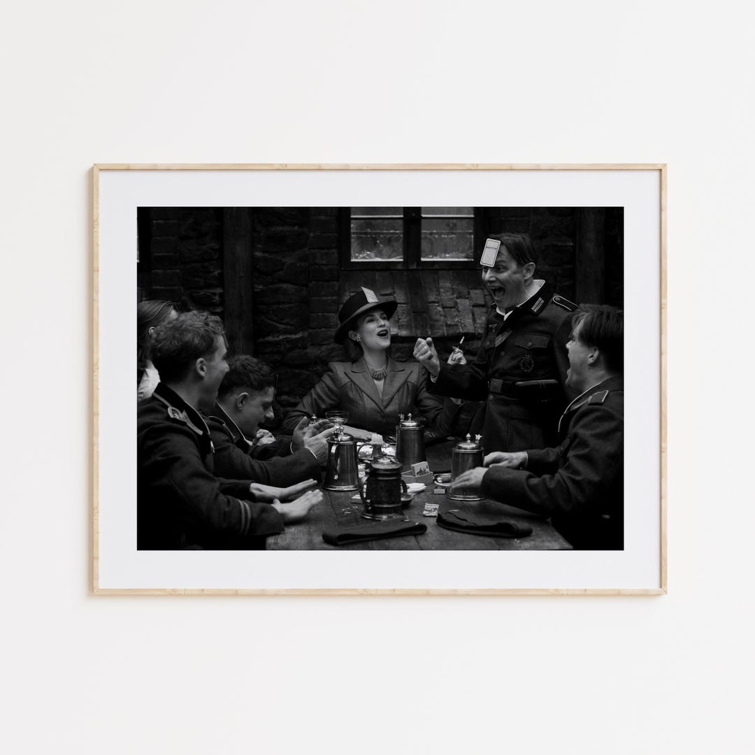 Inglourious Basterds Poster, Fan Poster, Black