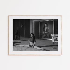 The Substance Print, Margaret Qualley, Fan Poster, Black and White Wall Art, Vintage Wall Art,Photograph Prints,Home Decor,Movie Poster Gift