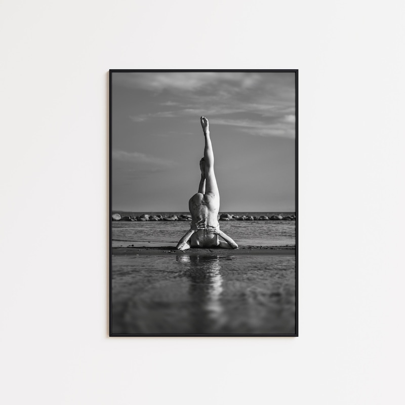 Nude Handstand - Etsy