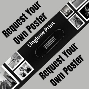 Solicite seu próprio pôster, ideia de presente, design de pôster personalizado, design de pôster minimalista, impressão de arte de parede, impressão de arte retrô vintage