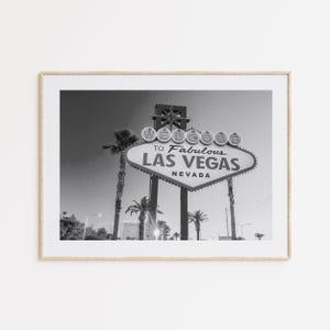 Las Vegas Nevada Print, Vegas, ABD Las Vegas Nevada,Black and White Wall Art, Vintage Wall Art, Photograph Print, Art Print, Home Decor