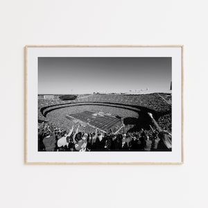 GEHA Field at Arrowhead Stadium , Kansas City Chiefs, NFL Print,Fan Poster, Black and White, Sport Print, Sport Decor,American Football Gift