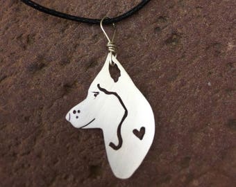 Custom animal necklace