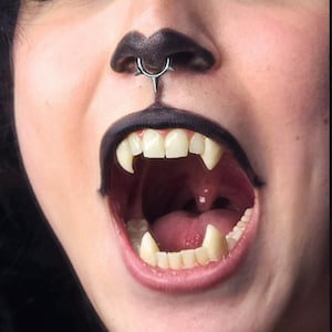 Werewolf Fangs - Custom Fit Teeth for Halloween Furry Cosplay