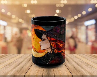 Mug Sorcière, Mug Sorcière, Mug Lune Sorcière, Witchcore, Trucs De Sorcière, Esthétique De Sorcière, Tasse À Café D'halloween, Tasse En Céramique De Sorcière