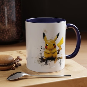 Pikachu Mug - pikachu Anime Mug Coffee Cute Cup Kawaii Gift pikachu Tea Pikachu Gift Anime pika Fan Pikachu Cute Mug poke Coffee