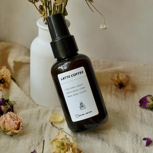 Latte Coffee Room and Linen Spray | Fall Scent | Creamy Vanilla and Coffee Mist | Handmade Eco-Friendly