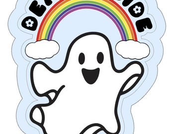 Gloomy Ghost Sticker