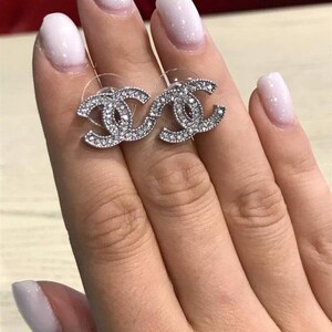 Chanel Double C Earrings Etsy