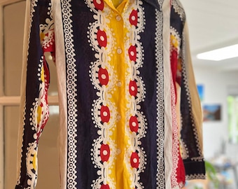 Vintage SSK Button-Down Shirt, XS