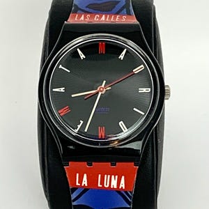 Pop Art Swatch Watch - Etsy display picture 3
