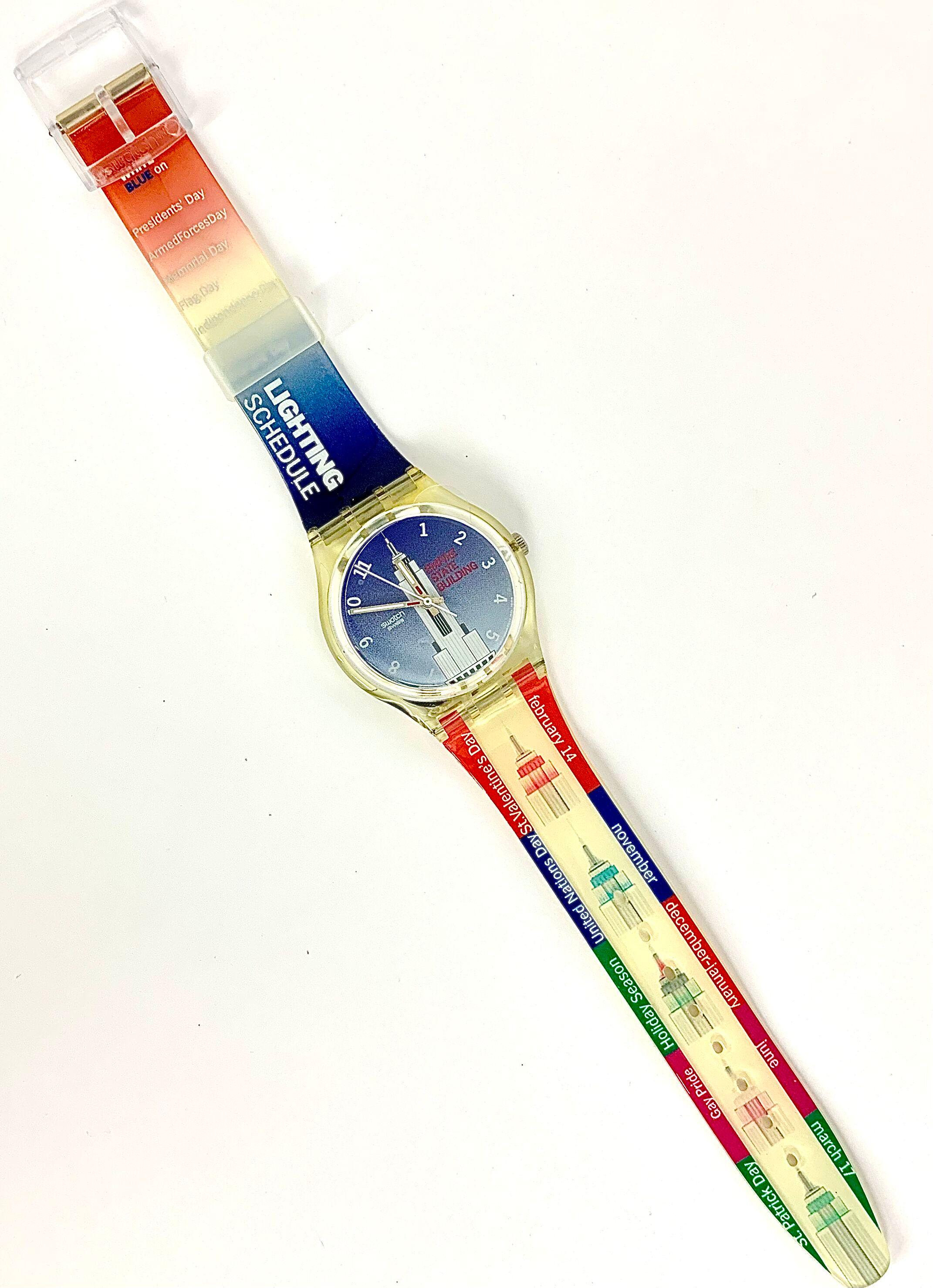 s756 Swatch - Empire State Building Watch GK309 New York