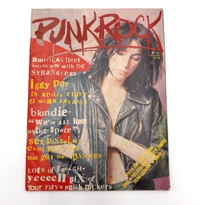 Vintage Punk Magazines - Etsy