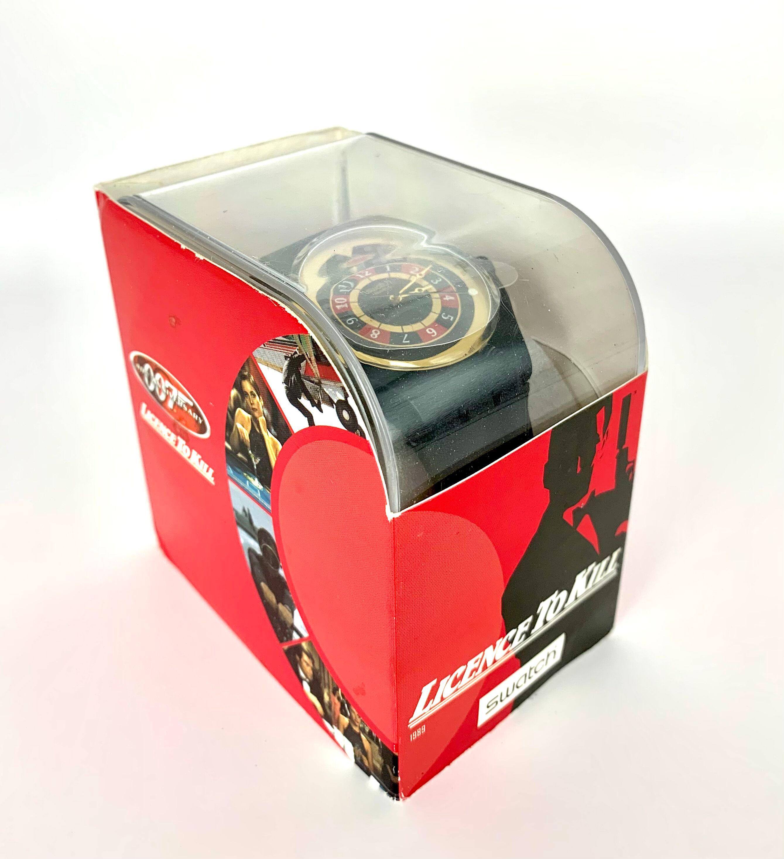 Vintage Swatch Watch: James Bond 007 