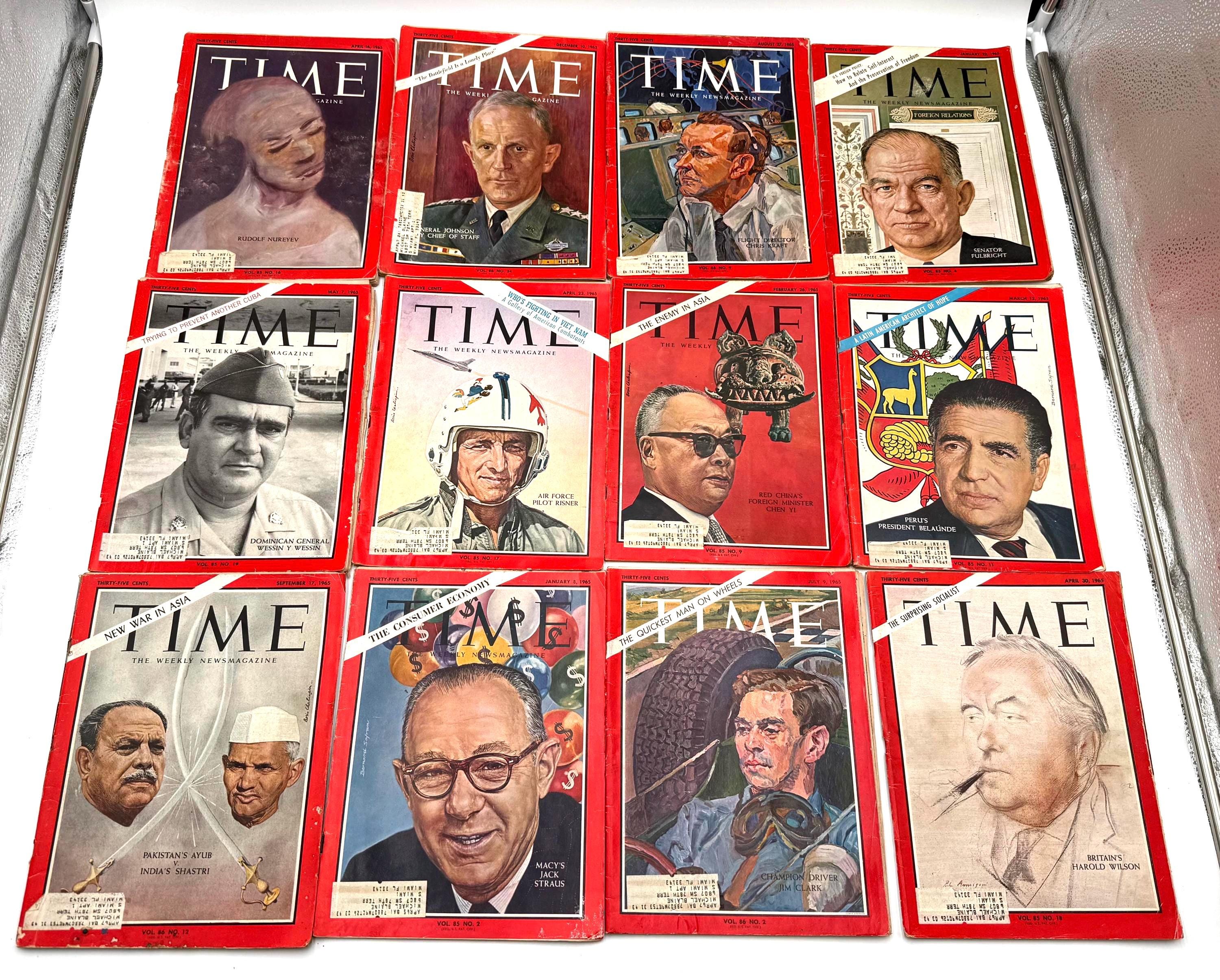 Vintage Time Magazines - Etsy