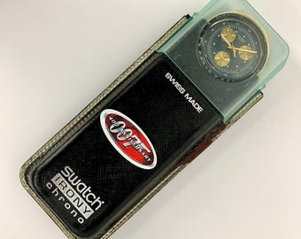 Designer Vintage Swatch James Bond 007 
