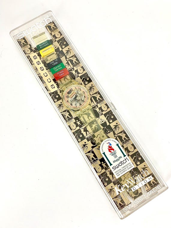 Vintage Swatch Watch Special Edition Access "Atla… - image 3
