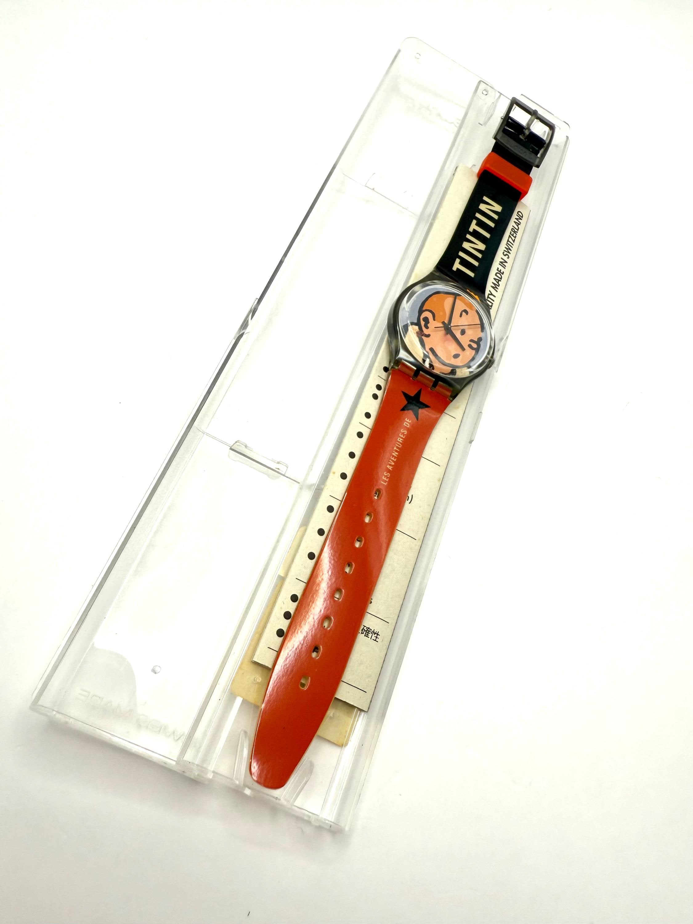 Tintin Wrist Watch - Etsy