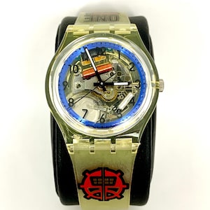 Designer Limited Edition Vintage Swatch &quot;One To One&quot; Watch SKK103L 1997