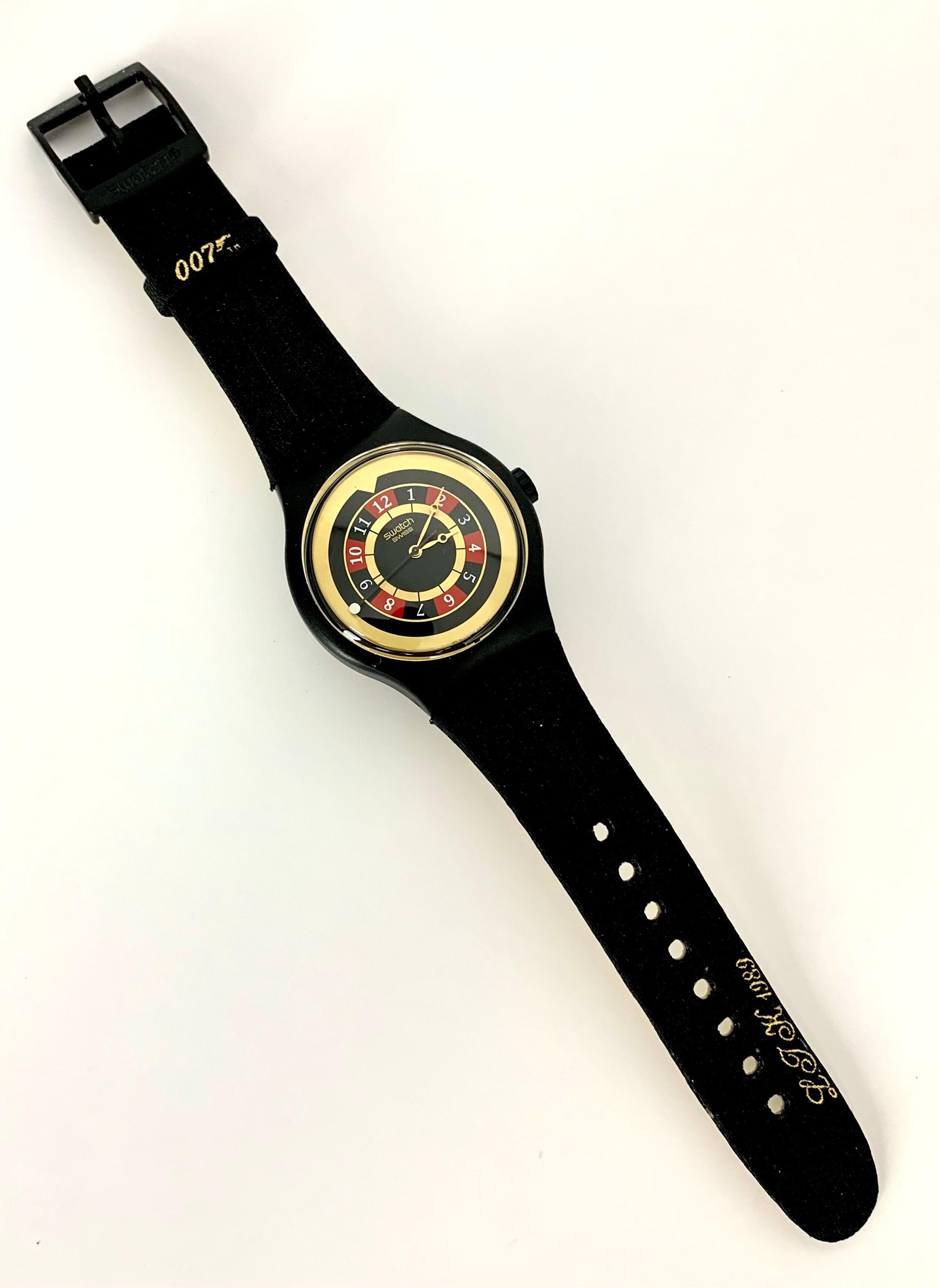 Vintage Swatch Watch: James Bond 007 