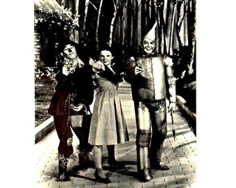 Vintage "The Wizard Of Oz" B&W Studio/Press Still Photo