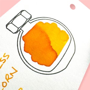 Clear polymer stamps ink bottle shapes fountain pen ink bottles for swatching stamping rubber stamps high quality premium journal stamp set