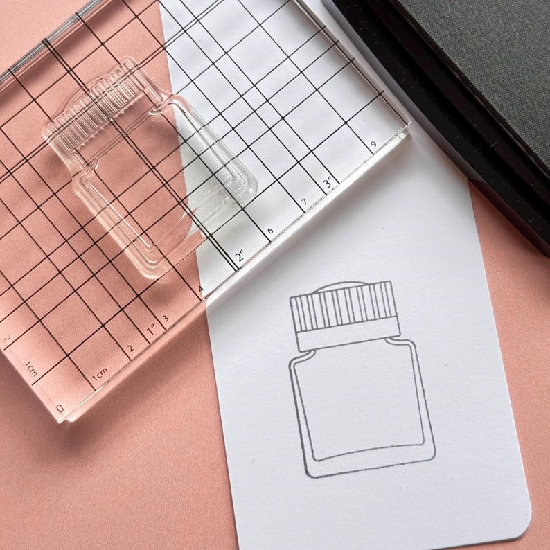 crystal clear photopolymer stamp set, perfect for ink swatching, journalling, arts and crafts projects and much more.