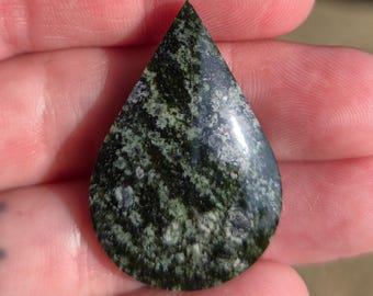 Wyoming Flower Jade Cabochon