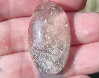 Golden Rutilated Quartz Cabochon