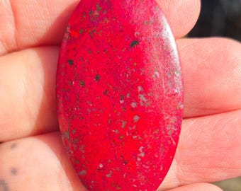 Sonora Sunrise Chrysocolla Cuprite Cabochon