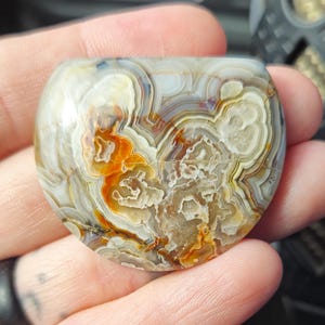 Laguna Lace Agate Cabochon