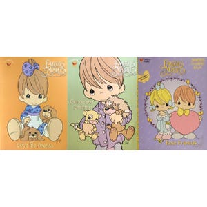 ANGEBOT!! Precious Moments 3 Vintage-Malbücher, süß und lieblich, sofortiger Download, PDF-Format +300 Seiten
