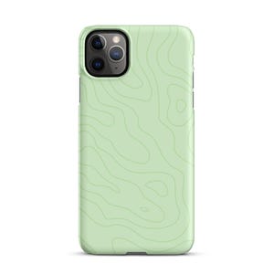 Green swirl case for iPhone®