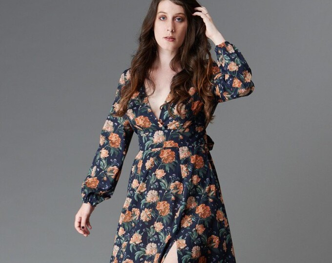 Deer and Doe Magnolia Dress, Paper Pattern - Etsy
