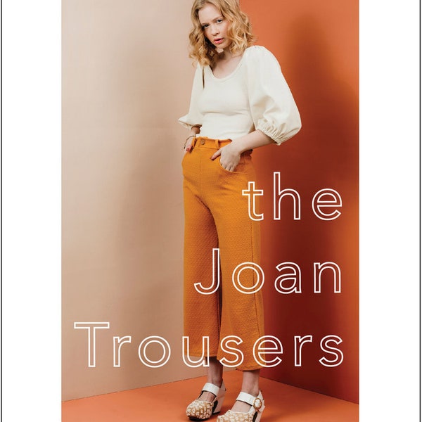 The Joan Trousers by Friday Pattern Company , Paper Pattern