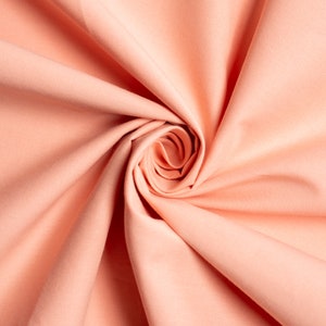 Birch Organic Fabric, Solid Poplin, Quince, by the half-yard