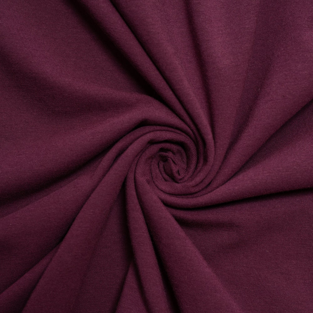 Organic Cotton Spandex Knit 4-Way Spandex Cotton Jersey Fabric - 8973