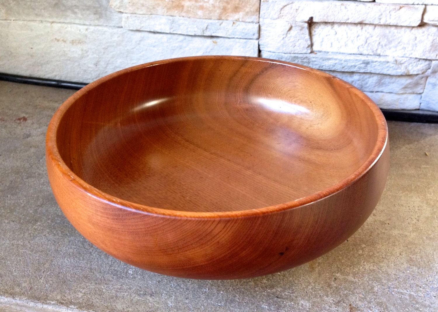 Oregon Myrtlewood Vintage Wood Bowl Dish American Mid Century Etsy