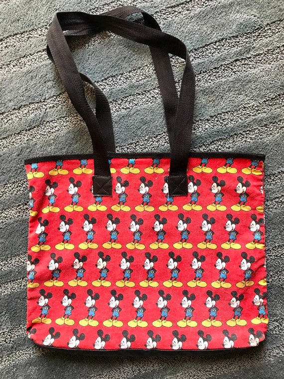 Mickey mouse tote bag disney store hotsell