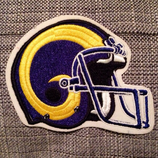 St. Louis Rams Vintage Embroidered Patch Los Angeles Football Logo