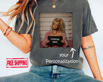 Funny Doll Meme Shirt, Custom Personalized Graphic Tee, Sarcastic Women's T-Shirt, Weird Retro Meme Top, Ironic Humor Shirt, Unhinged Gift