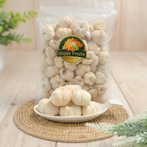 Freeze Dried Mangosteen Snack | 100% Natural Crunchy Fruit | No Sugar | Healthy Thai Superfood | Vegan Gluten Free | Whole Fruit Premium
