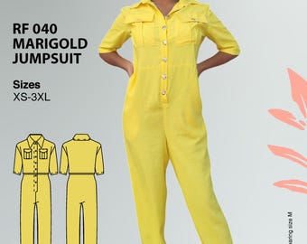 RF040 - Marigold Jumpsuit Sewing Pattern