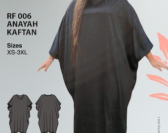 RF006 - Anayah Kaftan Sewing Pattern